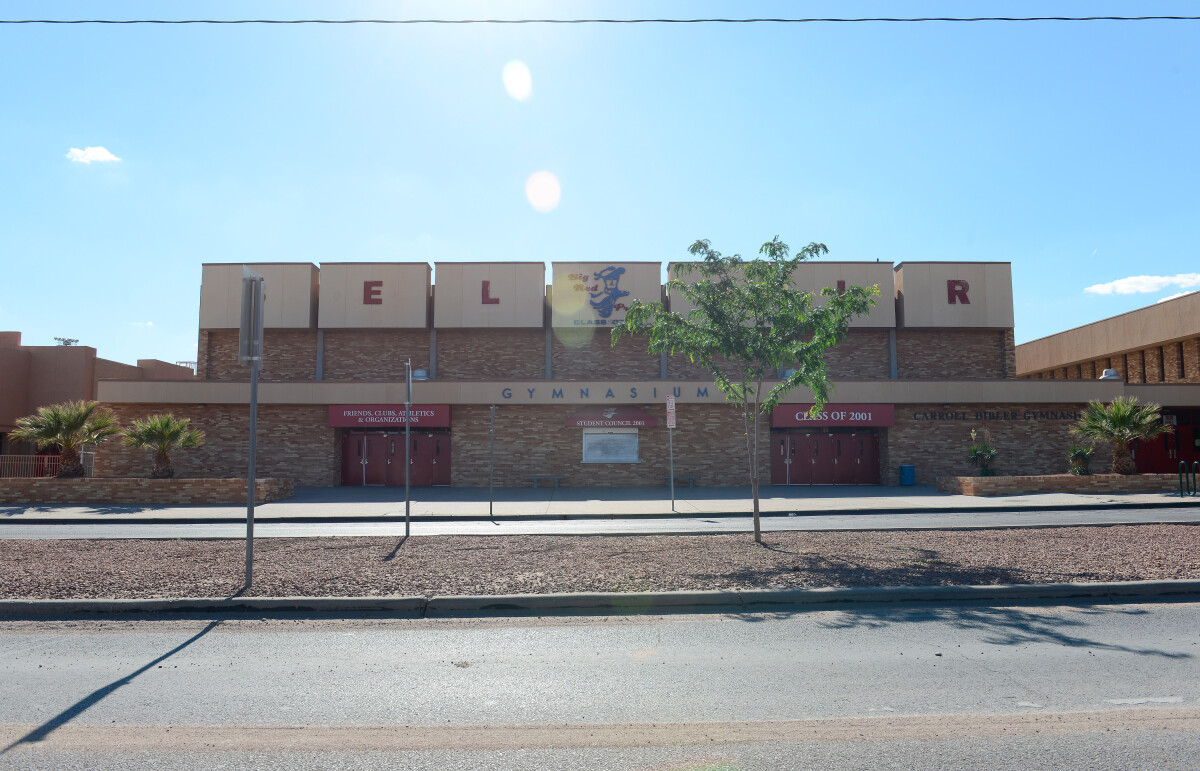 Bel Air High School El Paso, Texas wall