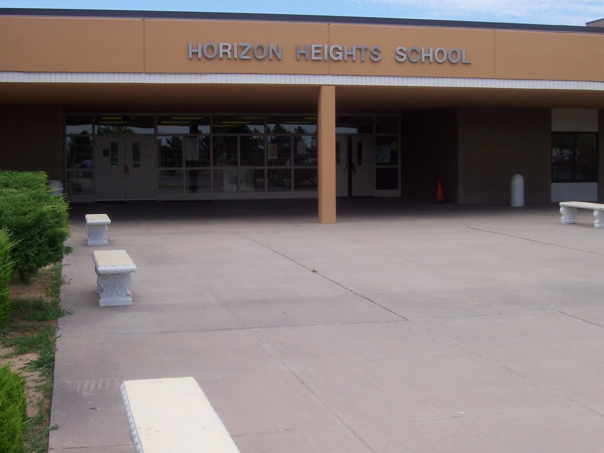 Horizon Heights Elementary School wall