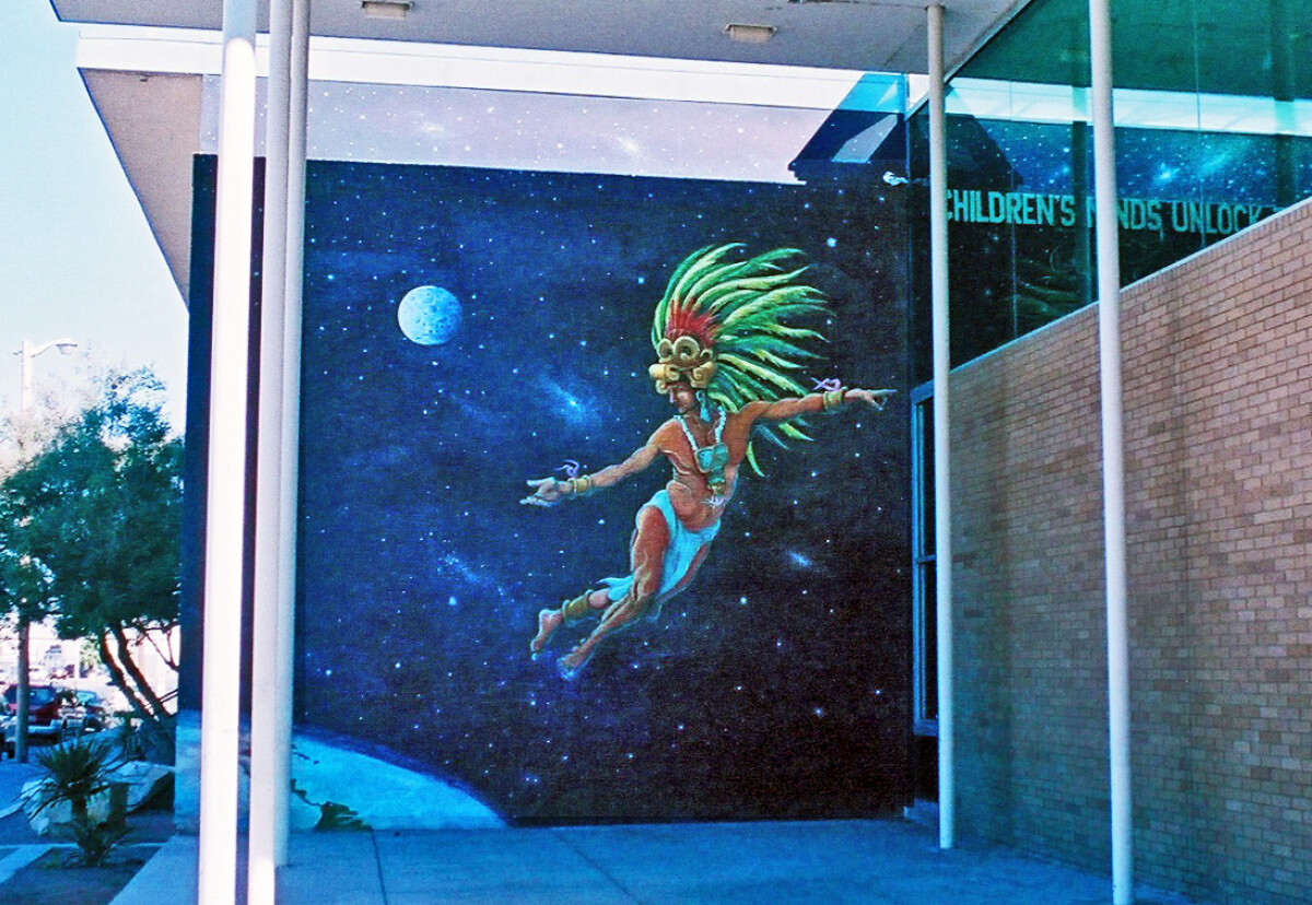 Armijo Library El Paso, Texas wall