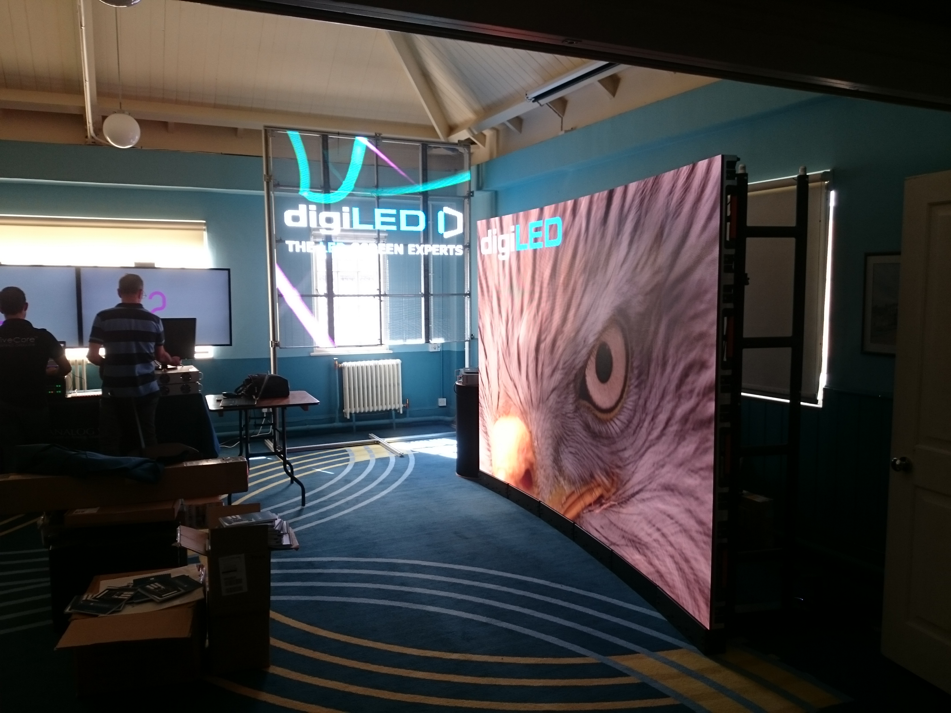 digiLED Driving LED Screen Innovation at AVM Brooklands LED SCREEN