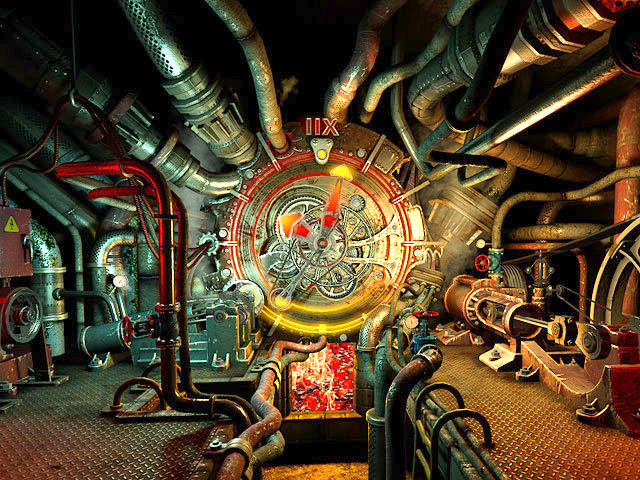 Steam Clock 3D Screensaver Download Animated 3D Screensaver