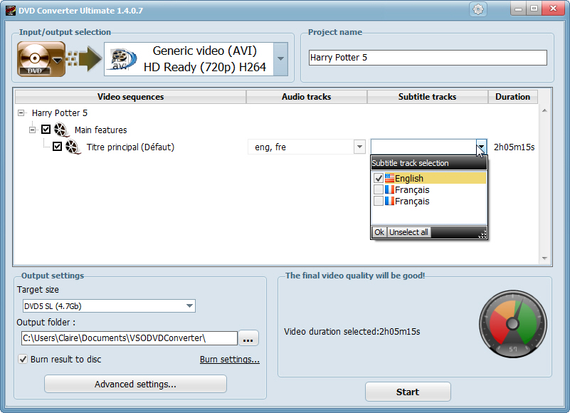 VSO DVD Converter 4.0.0.102 Software Digital Digest