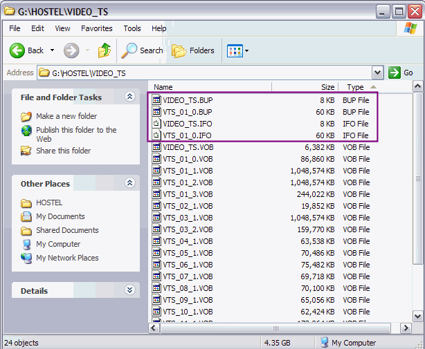 How To Create IFO Files from Just VOB Files Page 4 of 4 Articles