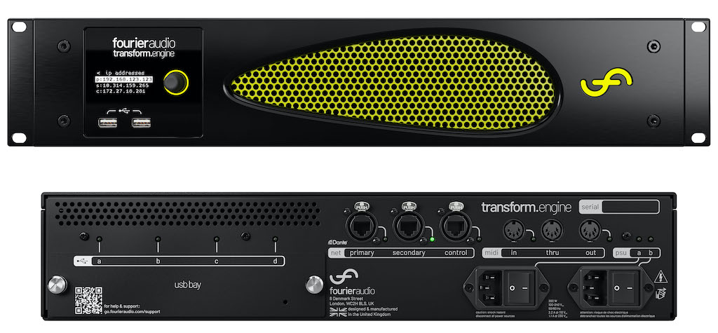 DiGiCo y Fourier Audio avanzan en sonido en directo con transform.engine