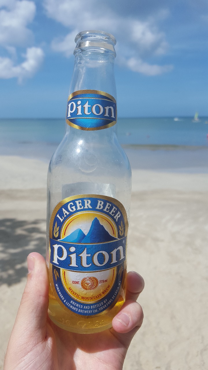 St. Lucia Digital Beer Wall