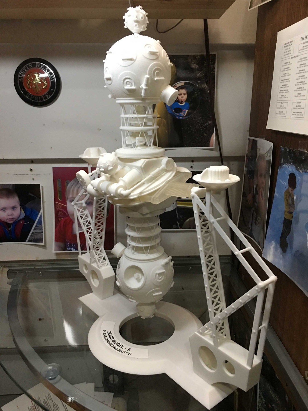 Zeiss Model II Projector 3D Printed Model Project