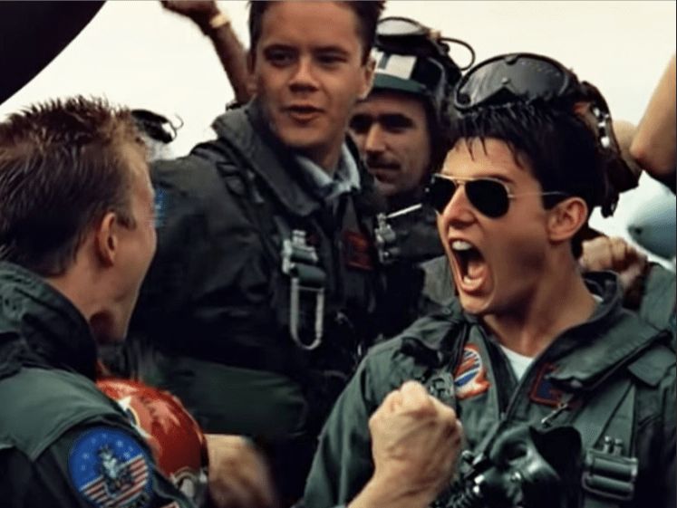 Top Gun last dogfight
