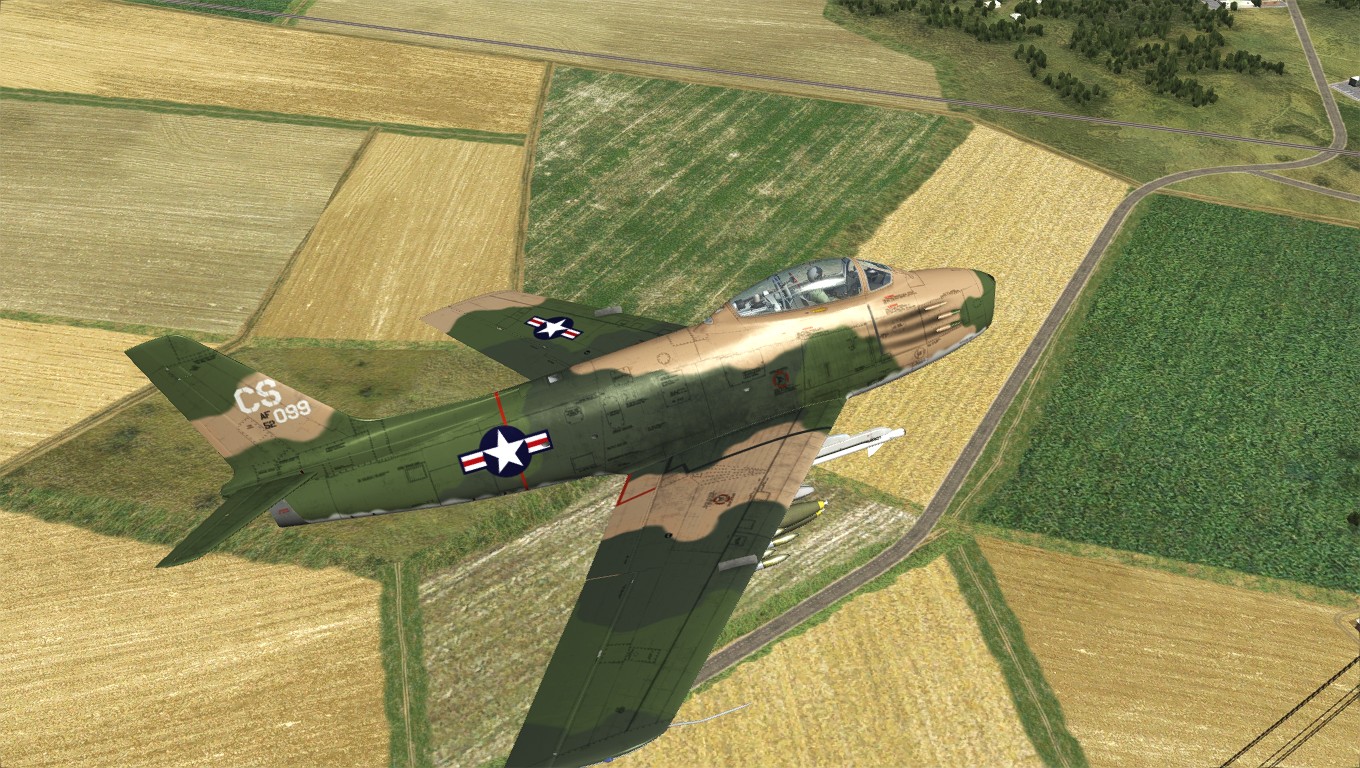 F86 Vietnam Era Camo USAF skins LATEST 1.2.10