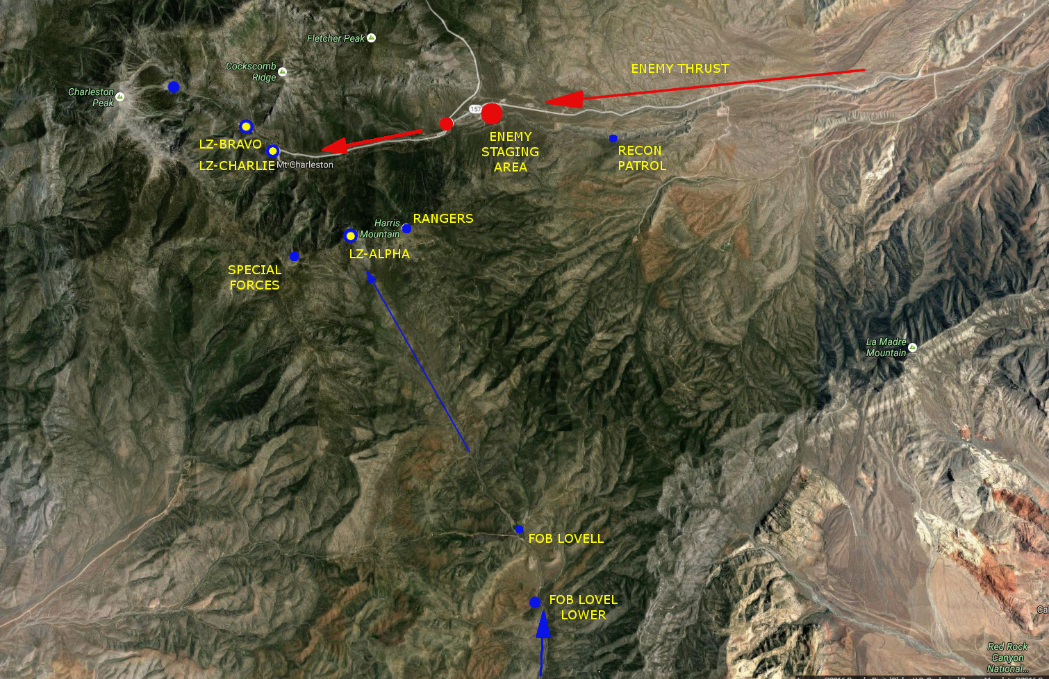 Kyle Canyon Standoff