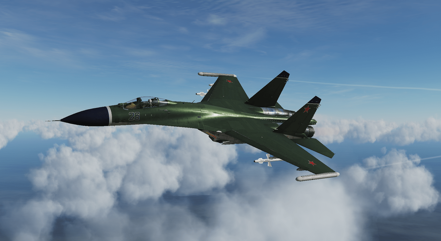 Su27 Fictional Old Green