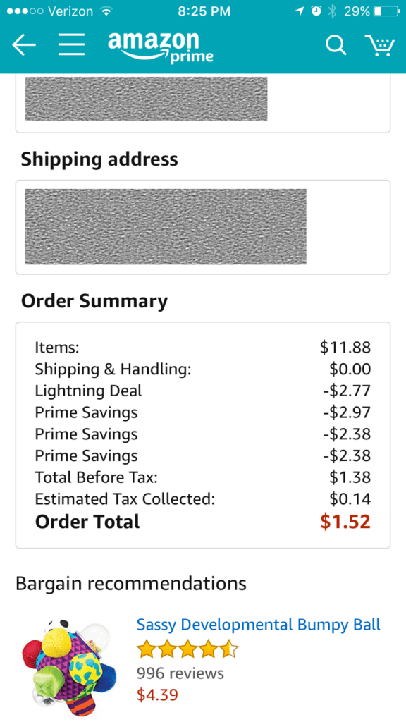 Amazon has an addtocart glitch on Prime Day