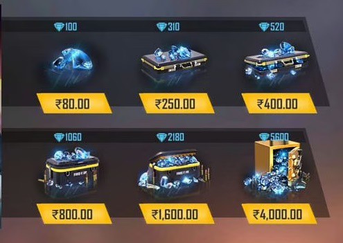 Free Fire Diamond Top Up