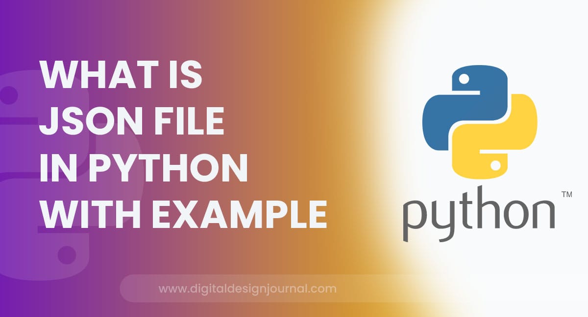 Example JSON file for Python [With Explantion]