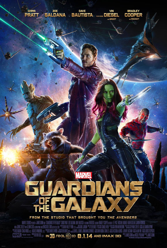neuer Trailer und schniekes Poster für Marvels GUARDIANS OF THE GALAXY