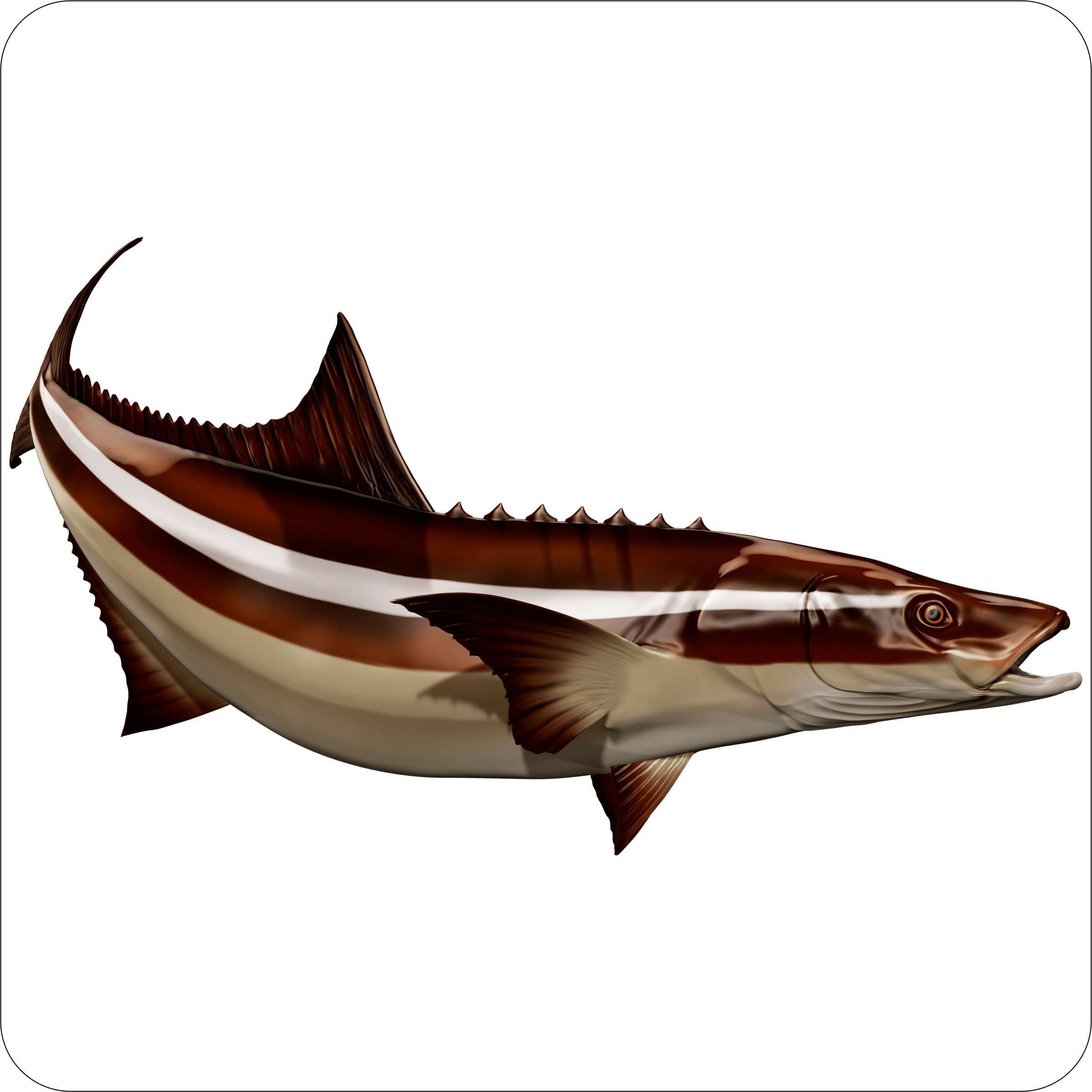 COBIA 4 Digital Fish Art