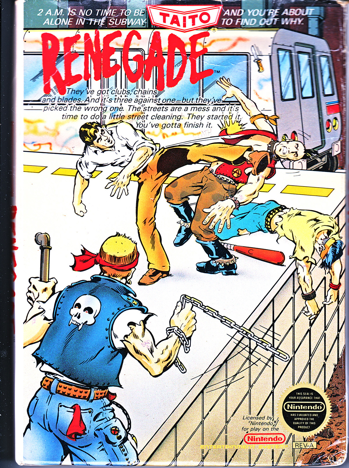 The Origin of Brawlers Renegade (1986) The Digital