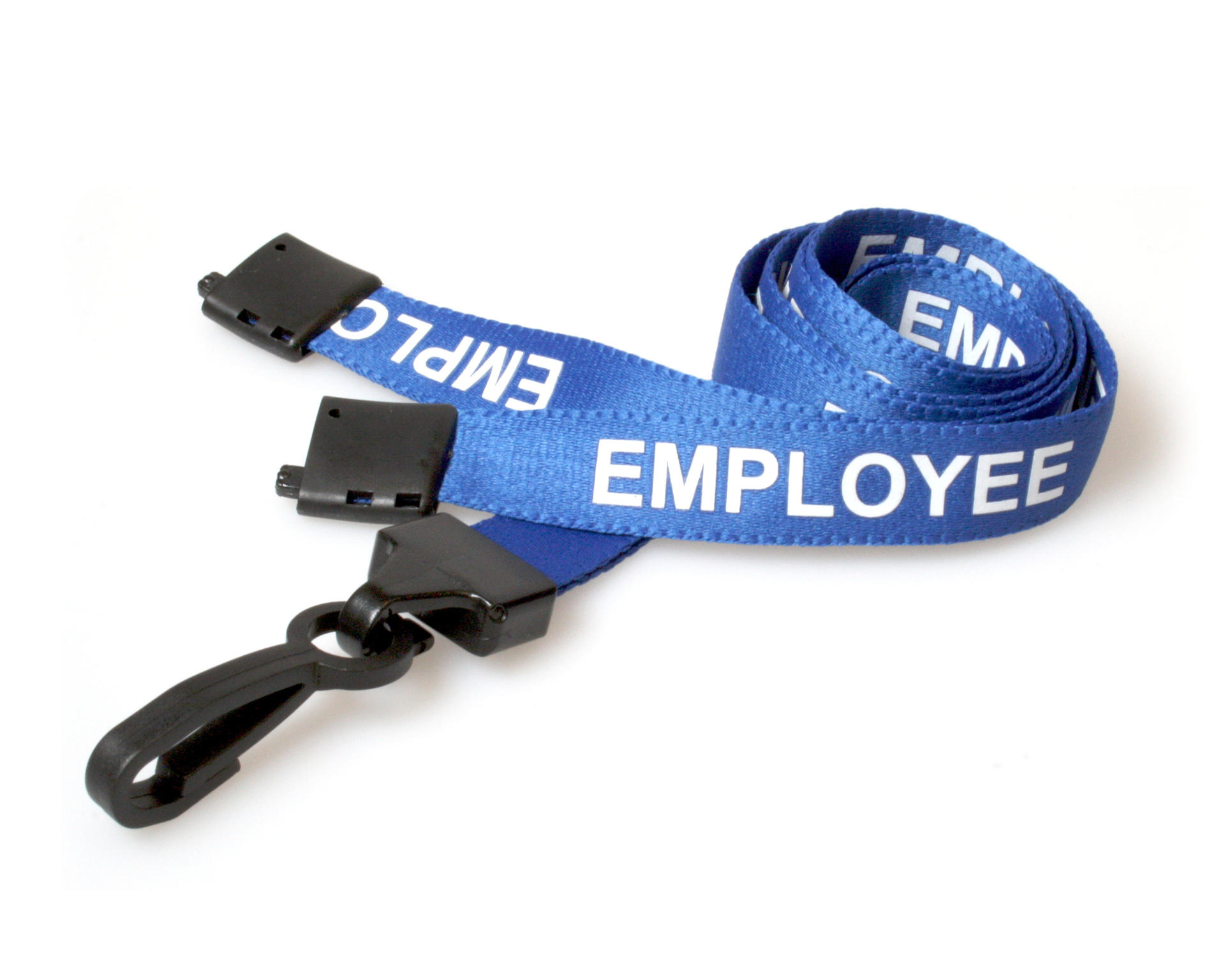 Recycled Blue Employee Lanyards from £31.99 (Pack of 100) Digital ID