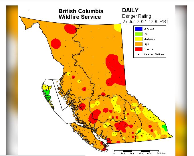 Lytton, B.C. has the highest temperature ever recorded in Canada