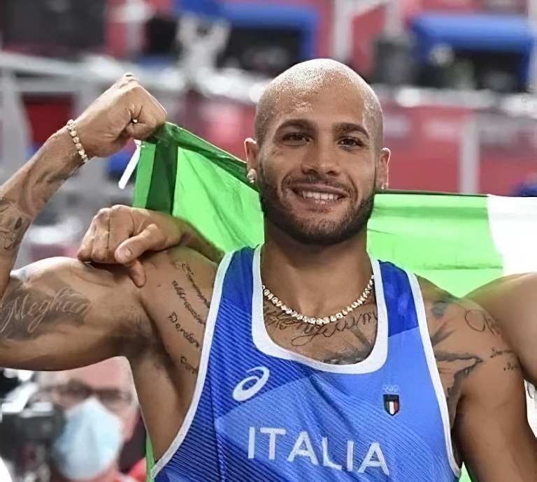 Olympic gold medalist Lamont Marcell Jacobs is headed to the 2022