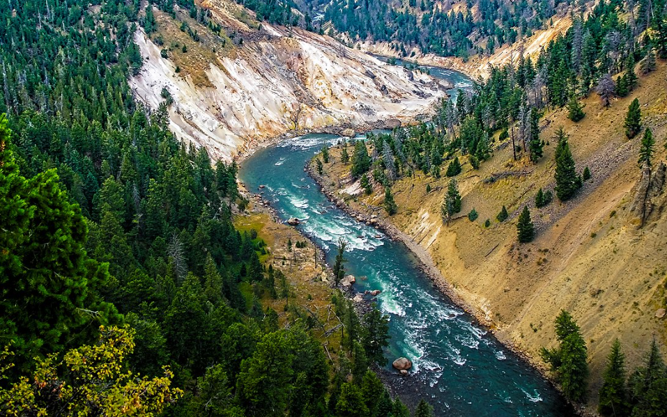 Yellowstone closed after record rains and flooding wash out roads and