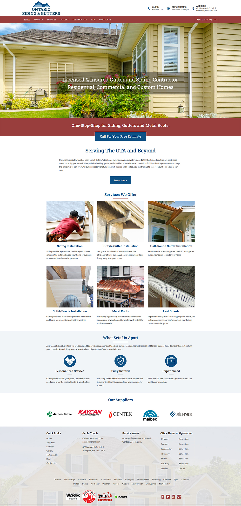 Web Design Portfolio By Kitchener's Top Web Developers