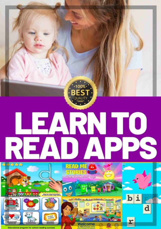 5 Best Learn To Read Apps For Toddlers