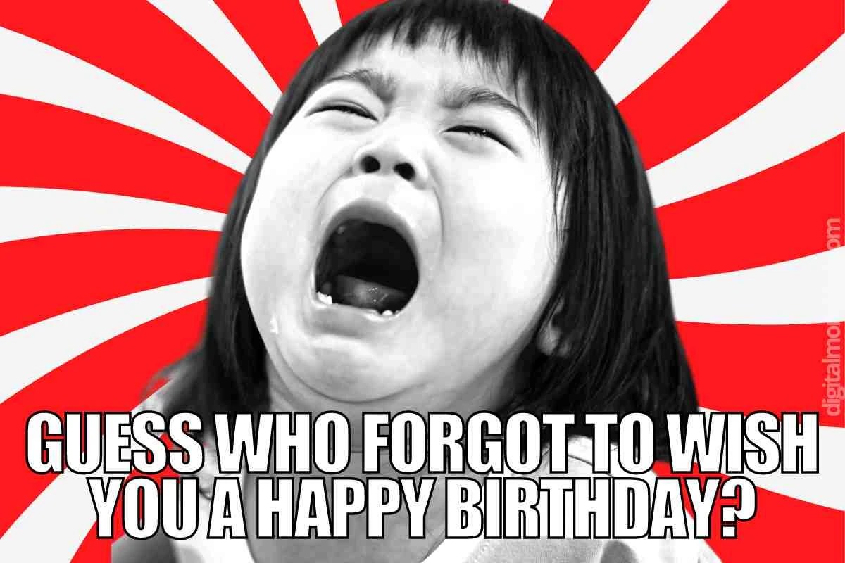 35 Happy Belated Birthday Memes Images For People Who