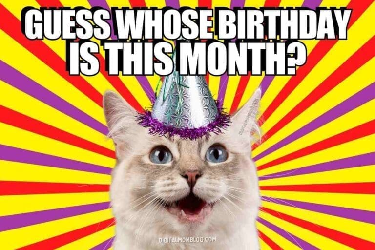 50 Happy Birthday Month Memes Fun Images To Celebrate