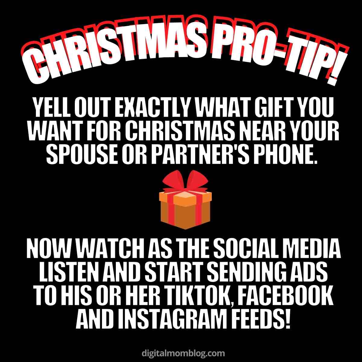 December 8 Meme Of The Day Want A Christmas Gift? Best Tip To Get It!