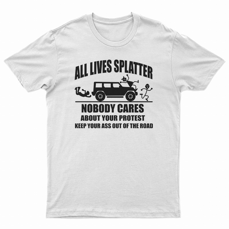 Get It Now All Lives Splatter TShirt For Men's And Women's