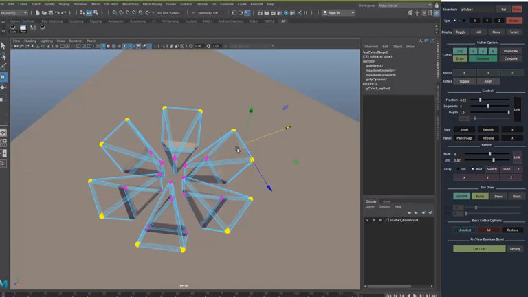 SpeedCut Kostenloses Maya Boolean Tool DIGITAL PRODUCTION