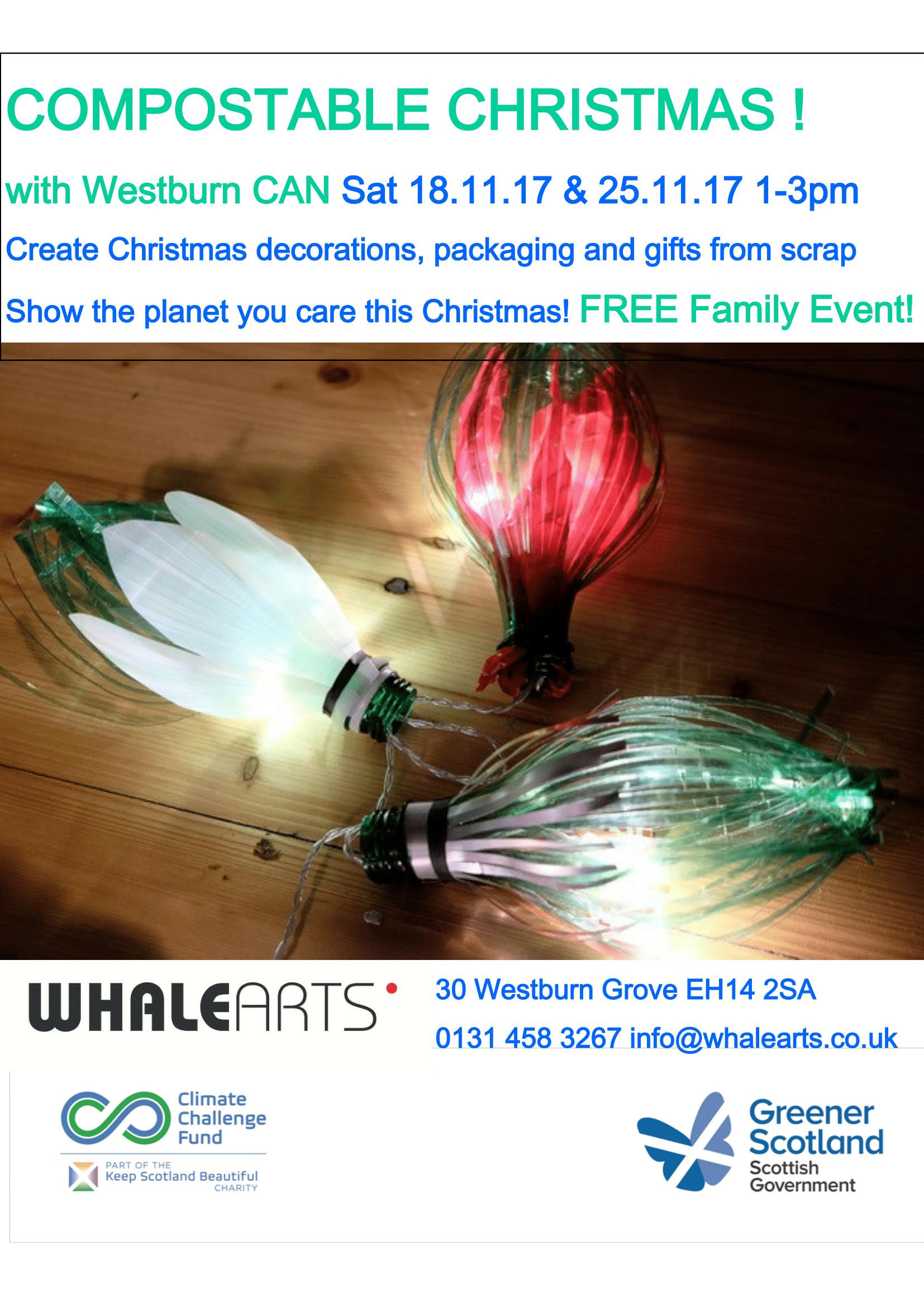 Compostable Christmas with Westburn CAN Digital Sentinel