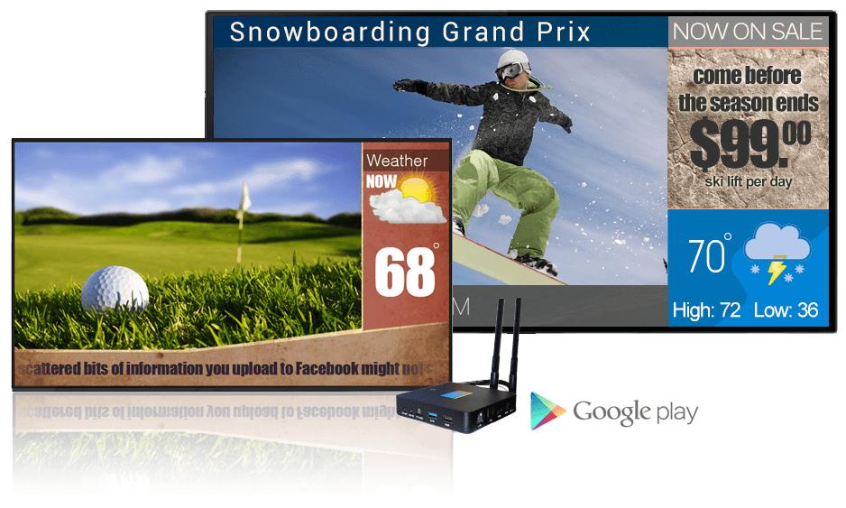 Retail & Services Mediadroidx digital signage player Business & Industrial