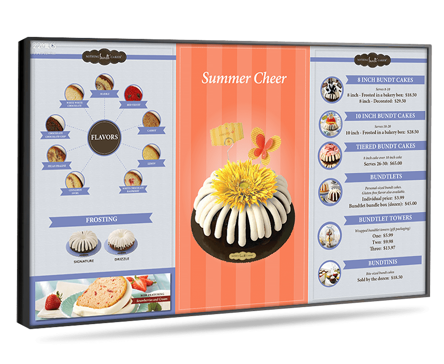 Digital Signage Digital Menu Boards Digital Signage, Touchscreen