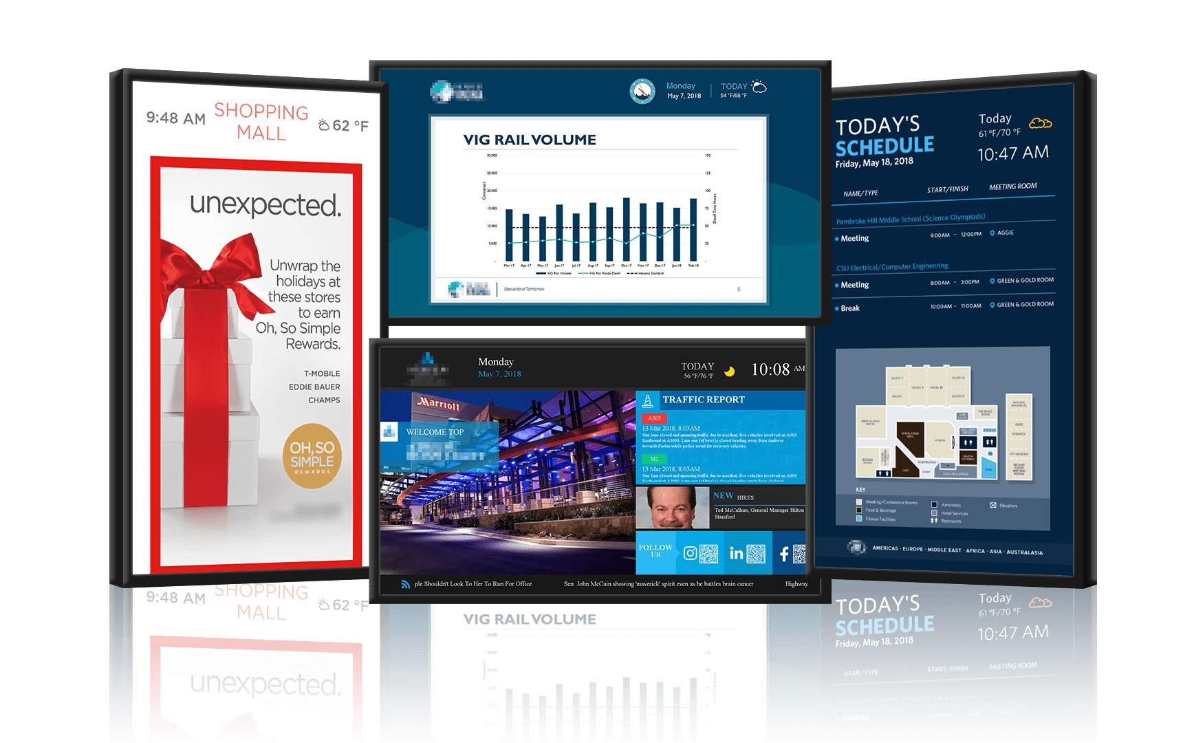 AdSlide™ Custom Digital Signage, Touchscreen Applications, and