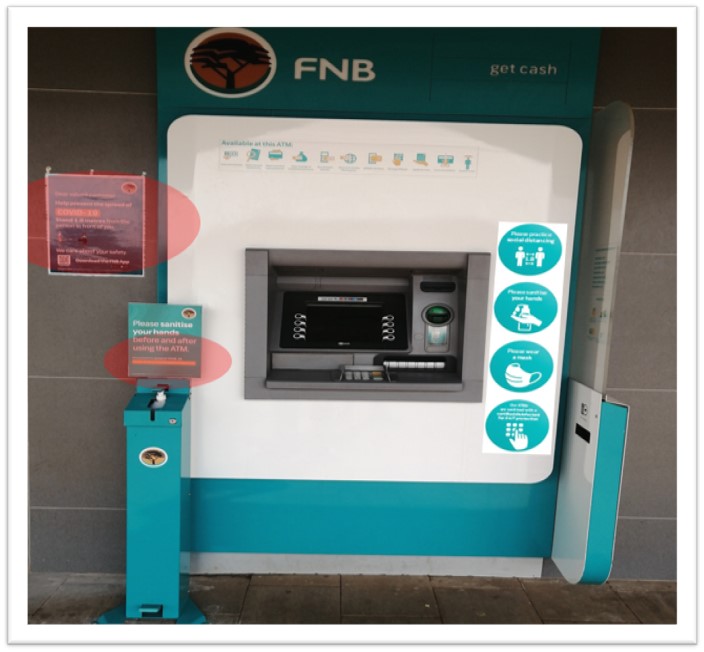 FNB ensures safety at ATMs and branches to help combat COVID19