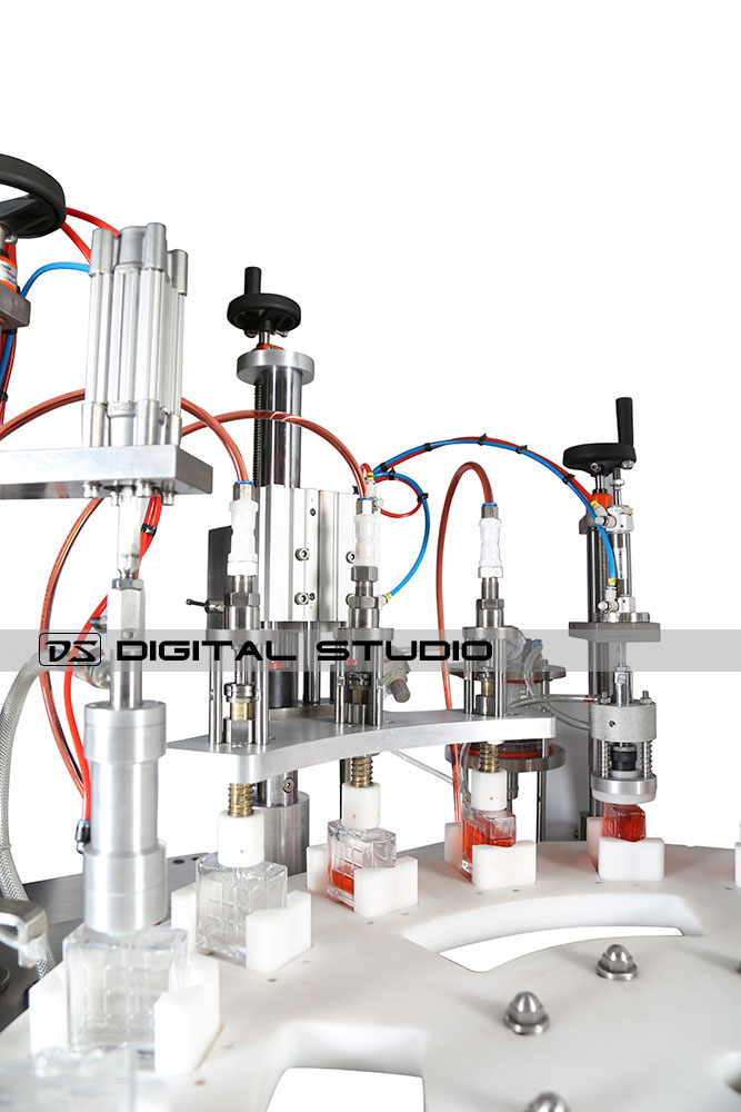 Perfume Bottles Filling Machine Photography at AndheriMumbai