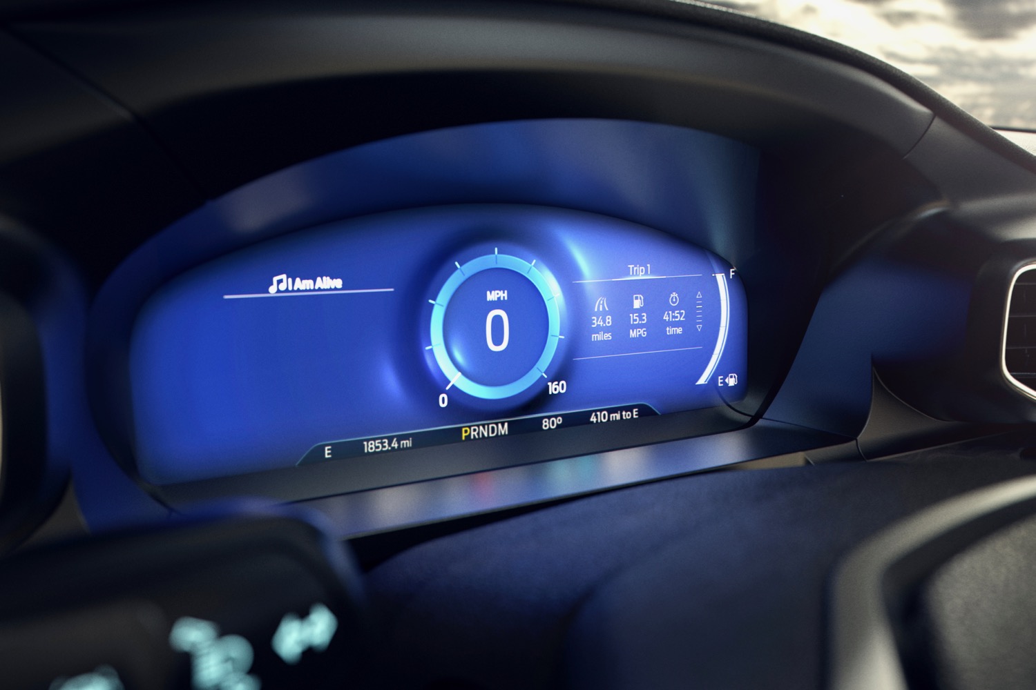 2020 Ford Explorer Digital Gauge Cluster Gets StrippedDown Mode