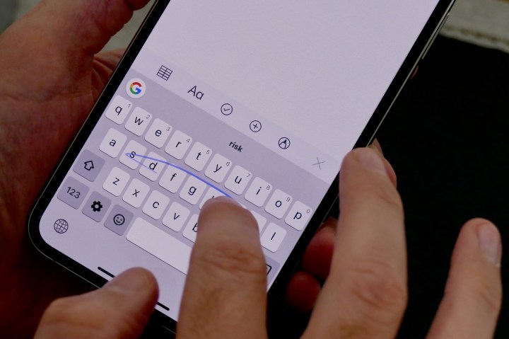 Gboard on the iPhone