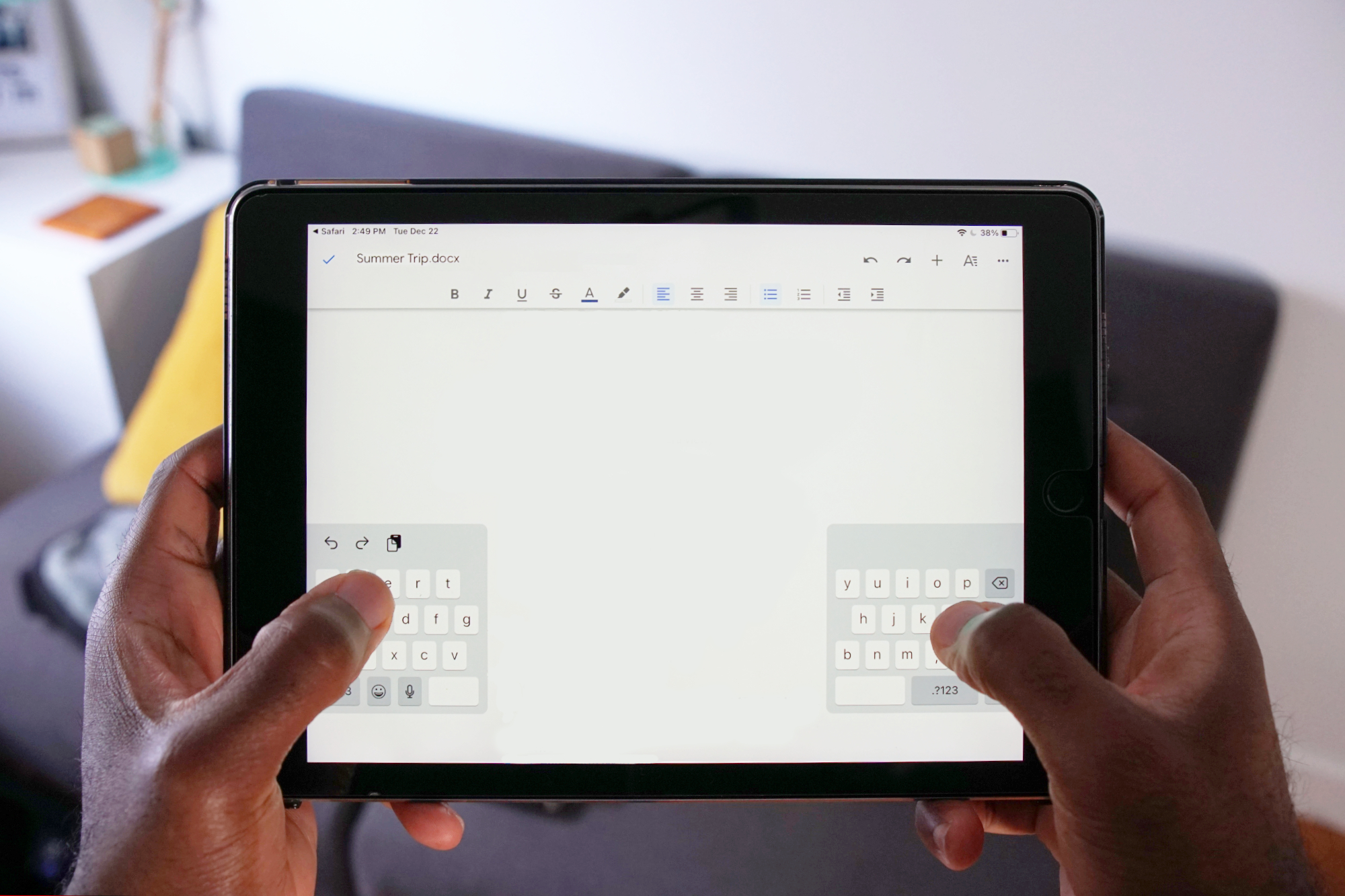 How to Split and Move the Keyboard on an iPad Digital Trends