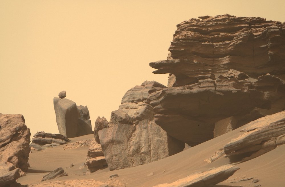 NASA’s Mars is rover finding ‘intriguing rocks everywhere’ on crater rim