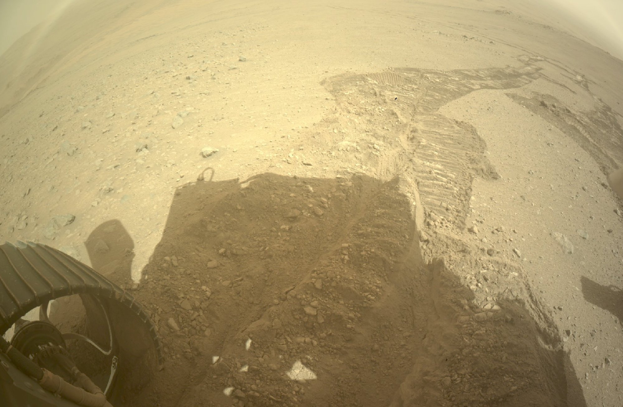 Perseverance rover shares update during tricky Mars climb