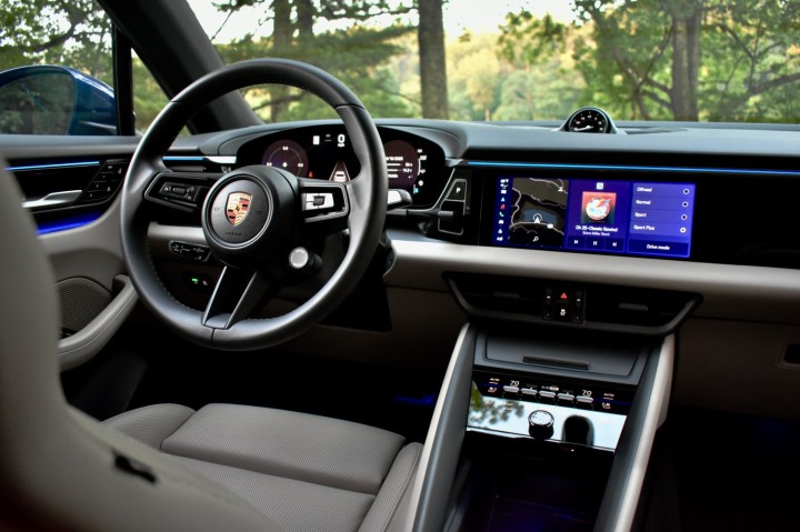 2025 Porsche Macan Electric interior.