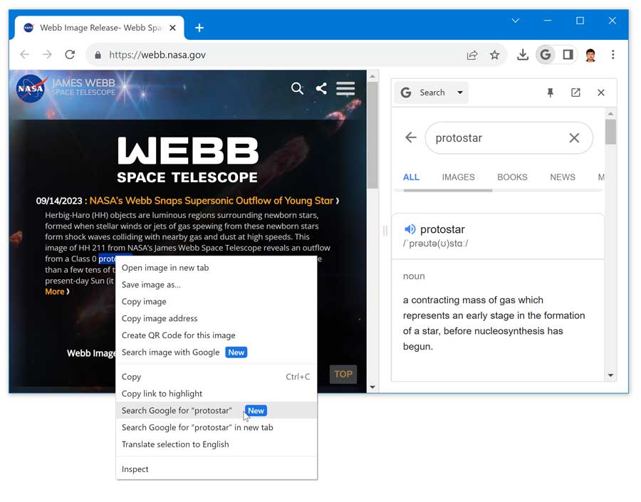 Disable the Side Panel Search in Chrome Digitional