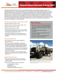 Computer-Based Interactive Training Software - Digitized Schematic
