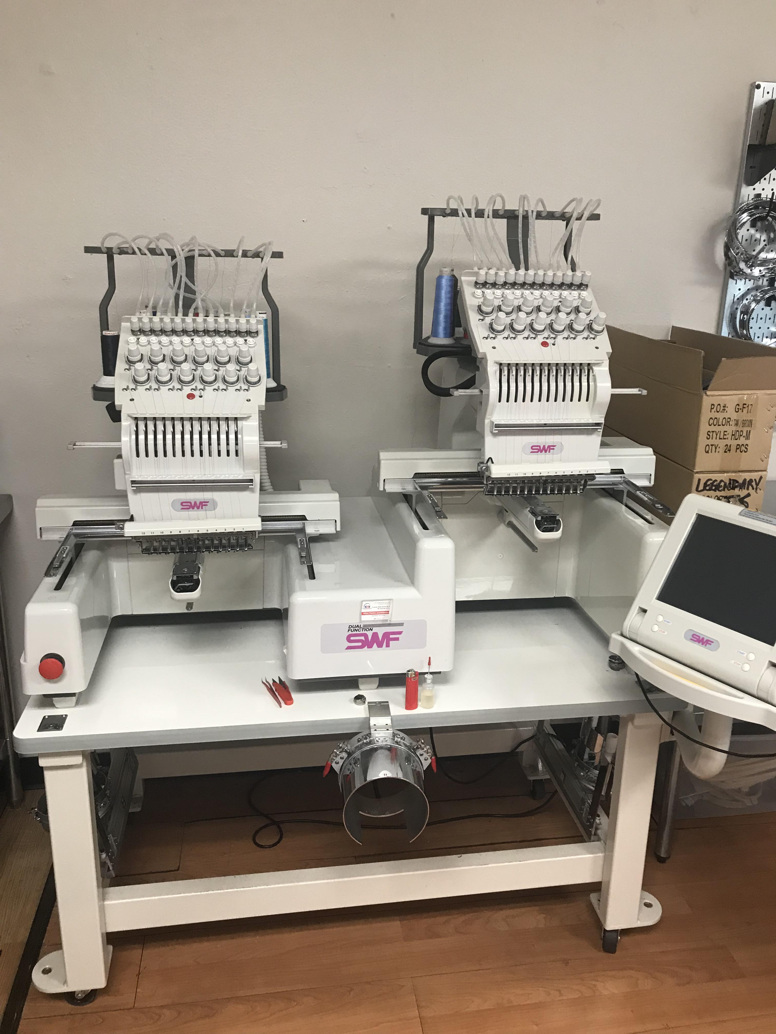 2 Head Embroidery Machine