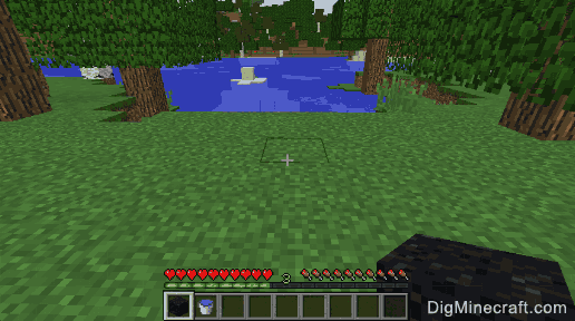 How to make Black Concrete in Minecraft