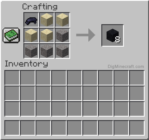 How To Make Black Concrete Powder In Minecraft minimalist interior design