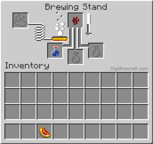How to make a Potion of Healing (Instant Health) in Minecraft