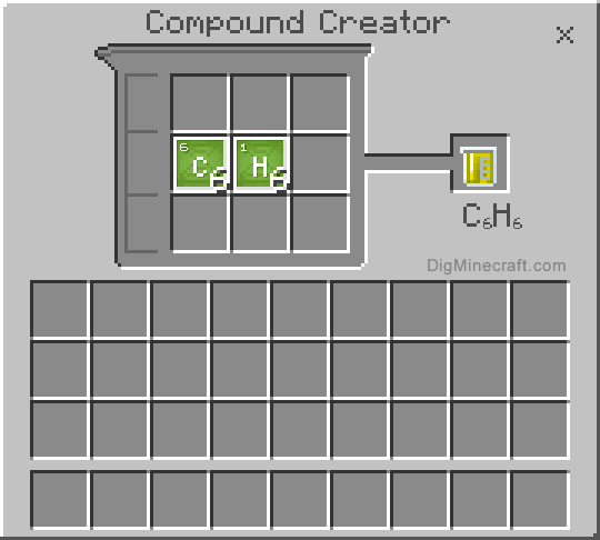 How to make Benzene in Minecraft
